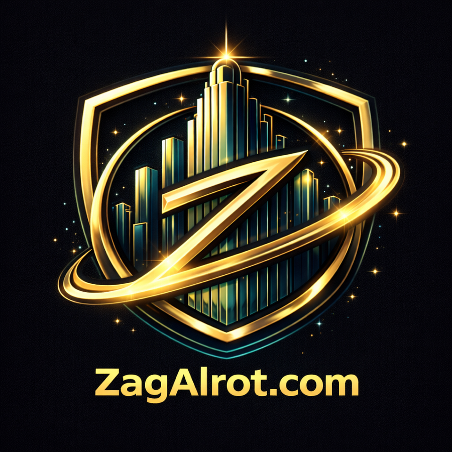 ZAGAiROT gold shield and city mark